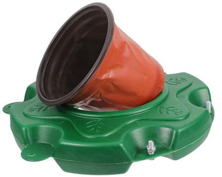 Abaodam Isla Flotante Artificial para Plantas Acuáticas Decoración para y Estanques Maceta Flotante Hidropónica Diseño Innovador y Material Seguro