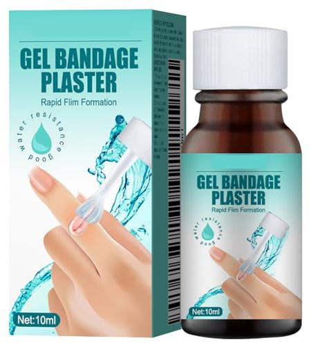 Colla Liquida per Bendaggi,Cerotto Liquido per Ferite,Bendaggio Rapido,Bendaggi Impermeabili per Tagli E Graffi,10ML