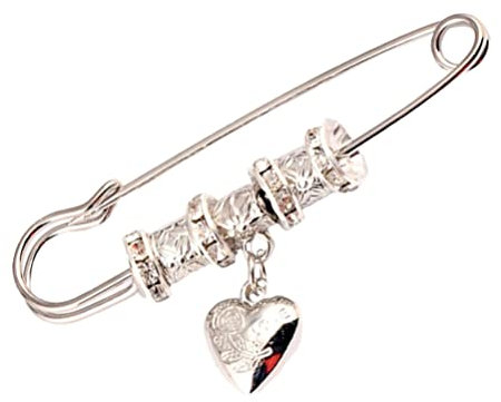 Holibanna Schmuck Sicherheitsnadel Gross 1Pc Vintage Cape Schnalle Strickjacke Legierung Pin Dekoration Retro Schal Schnalle für Kleidung Rucks? Hüte Schals (Silber) Strickjacke Sicherheitsnadeln