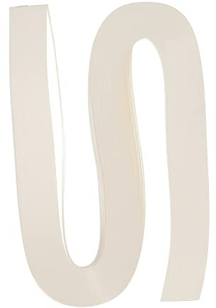 PATIKIL Quilling ränder papper 120 st 1/8 tum (3 mm) 54 cm Origami papper Quilling Strip för DIY Konst Hand Hantverk Jul Beige