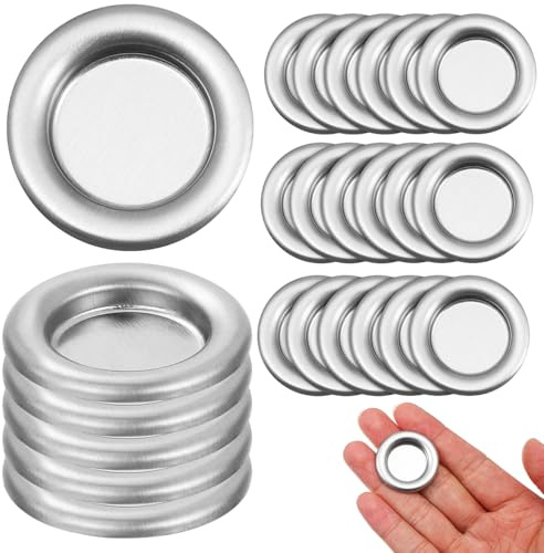 Cabilock Lot de 50 petits porte-encens en métal pour cônes d'encens à refoulement - Idéal pour les sessions de méditation et de relaxation