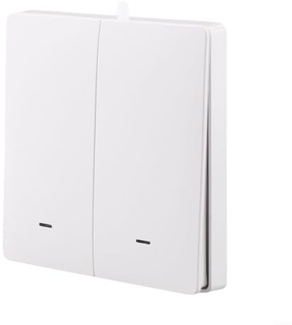 Smart Scene Switch,Wireless Scene Switch Push Button Controller Switches Dimmers for TRADITIONAL Hard-Wired For Saving Time Energy(1gang)