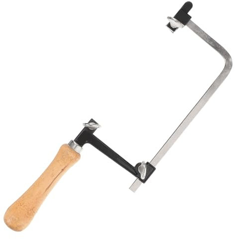 NUOBESTY Scie à Métaux Portable Forme De u Pour Bijoux Scie à Main Pour Archet Diy Outil De Coupe De Bijoux