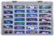 ADDM Adam Case kompatibel mit Hot Wheels Cars Geschenkpaket. Spielzeugauto-Organizer, Aufbewahrungsbehälter für bis zu 27 Hotwheels-Autos. Display-Tragehalter mit 4 Steckplätzen, nur Box