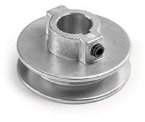 Terre Products, Heavy Duty 2.5 V-Groove Drive Pulley, Precision 3/4 Bore, Robust Z3A Zinc Alloy Die Cast Pulley