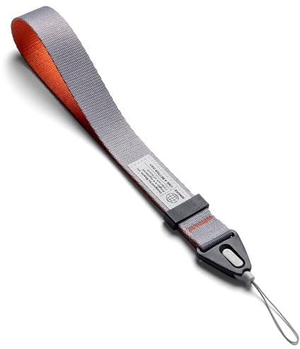 Ringke Hand Strap, Regolabile Comodo Cinturino Cordino Polso Mano Progettato Custodie per cellulari, Chiavi, Auricolari, ID - Ash Orange