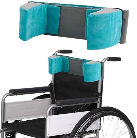 STDNERY Cojín De Apoyo Lateral For Silla De Ruedas con Correas Ajustables, Almohada De Apoyo Lateral, Soporte Postural For Sillas De Ruedas, Previene La Inclinación del Cuerpo Y Mejora La Postura