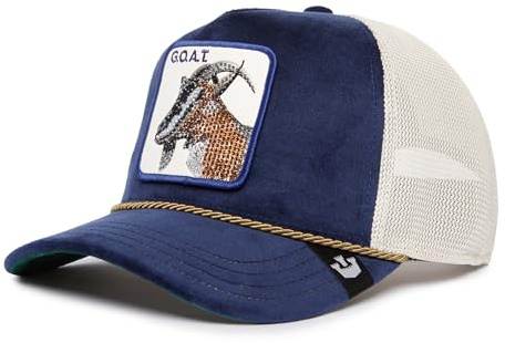 Goorin Bros. Trucker Sapphire Goat Blue Blau, Size:OneSize