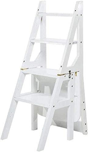 Tabouret pliable portable à 4 marches avec capacité de 150 kg escabeau multifonction pour bibliothèque et plantes et usage domestique
