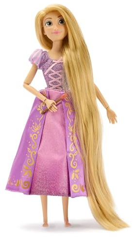 Disney Store Official - Rapunzel - Neu verföhnt - Rapunzel - Kleiderschrank mit Schminktisch - Spielset - Modepuppe mit langem Haar - Mit Pascal Figur, Spiegel und Accessoires