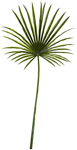 Nearly Natural 50in. Fan Palm Spray Artificial Plant (Set of 2)
