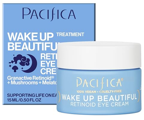 Pacifica Wake Up Beautiful Retinoid Eye Cream For Unisex 0.5 oz Eye Cream