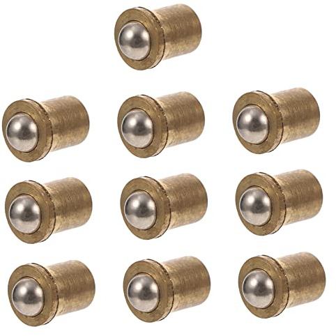 SOESFOUFU Loquet à Bille En Cuivre 10pcs Solide Réglable 5mm Pour Meubles Invisibles Serrure De Porte Armoire Usage Quotidien