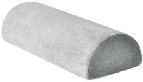 YOPOTIKA Halbmond-Memory-Schaum-Kissen, orthopädisches Nackenrolle-Kissen, Bett, Rücken, Nacken, Beine, Kniekissen, Knie-Keilkissen, Halbmond-Kissen, Beinerhöhungskissen für Nacken, Knie, Taille
