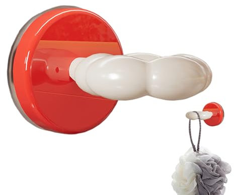 Générique Piccoli ganci a ventosa per doccia - Appendini da parete senza foratura, accessori di stoccaggio per la casa antiscivolo per finestra cucina e piastrelle