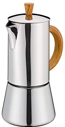 Cilio 343267 Espressokocher, Edelstahl, 6 Cups