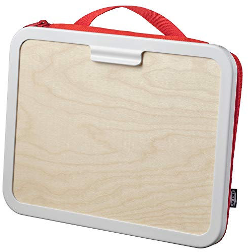 IKEA Måla Tragbarer Zeichenkoffer, 35 x 27 cm, Rot