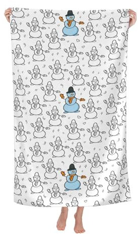 Herren Damen Strandtuch Großes Strandtuch „Frohe Weihnachten“ Microfaser Handtücher Klassische Handtücher Mode Poolhandtücher Für Picknicks Pool Sport