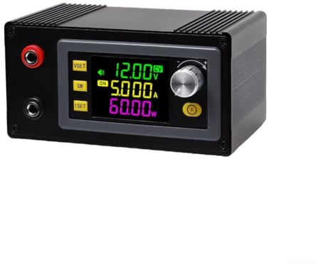 DC justerbar spänningsregulator 120 W med LCD-skärm för solladdning MPPT-styrmodul 80 x 50 x 50 mm
