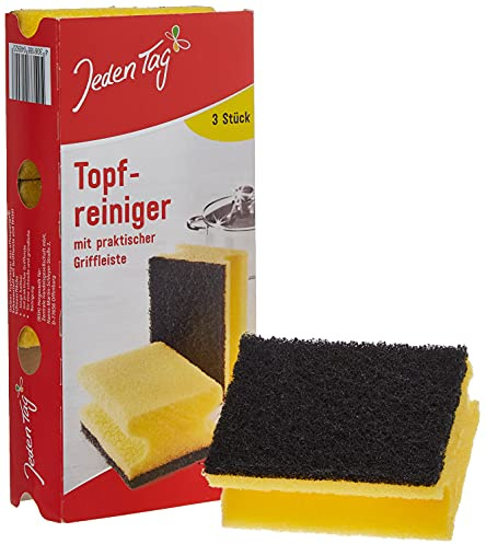 Jeden Tag Topfreiniger, 3er Pack (1 x 3 Stück)
