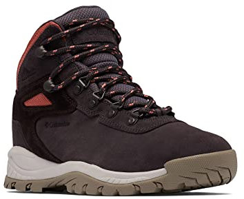 Columbia Newton Ridge Plus WP Amped wasserdichte Wanderstiefel für Damen, Braun (Timber x Cinder), 39 EU