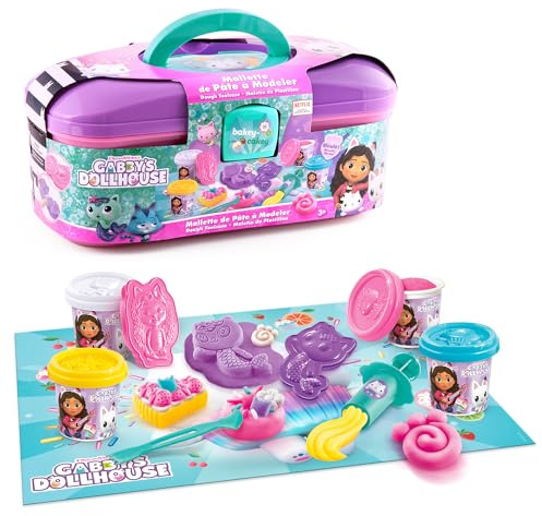 Canal Toys - Gabby et la Maison Magique - Mallette de Pâte à Modeler - GAB 003