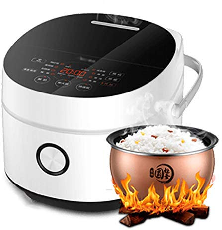 Cuociriso, Domestico 4L-760W, 11 Menu, Appuntamento 24 ore su 24, Conservazione Intelligente del Calore, Piccoli Elettrodomestici Multifunzionali