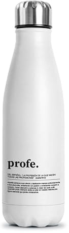 Botella Térmica Regalo Día del Profesor/a Maestro/a Regalo Profesor/a (DEFINICION PROFE)