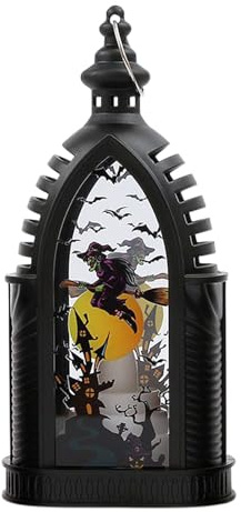 Luces De Linterna Halloween - Luces Lámpara LED Halloween | Lámpara Electrónica LED, Decoración Ambiente De Terror Para Exterior E Hogar
