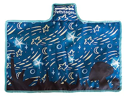 Petstages Swat and Play Quiet Mat - Light Up Cat and Kitten Toys - Interactive Nighttime Cat Toy - Ideal for Indoor Cats