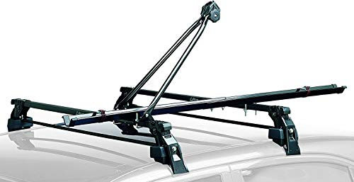 Generico RVS Peruzzo Lucky Two Cruiser - Portabicicletta da Tetto Auto, Taglia Unica, Colore: Nero