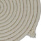 Jukway 10mm Natural Cotton Rope, 5m/16ft Soft Cotton Cord Cored Braided Rope Thick Multipurpose for Sewing Bundling Arts Crafts DIY Decoration - Raw White (5m)