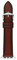Fossil Band Compatible with Apple Watch, 42/44/45 mm - 22 mm Brown Leather, S420013
