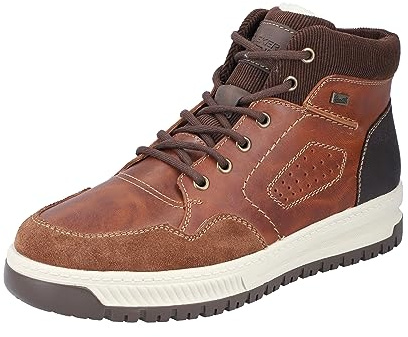 Rieker Herren 38544 Schnürstiefel, Braun, 47 EU
