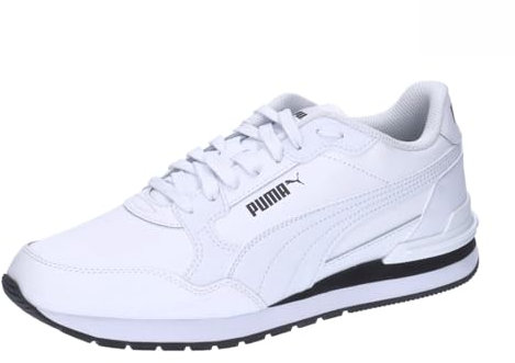 PUMA St Runner V4 L, Zapatillas Unisex Adulto, Puma White-Puma Black-Puma White, 36 EU