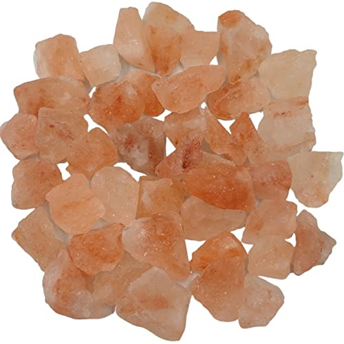 FACSER Naturlig kristall grov 1 st naturlig orange saltsten grov kvarts kristall sten prov aromatisk diffusion heminredning