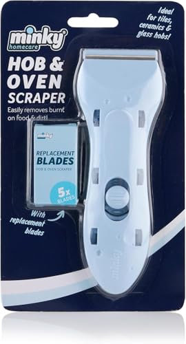 Ceramic Tile Hob and Oven Scraper, Effective, Comfortable Grip, Scraper Tool, Ceramic Tile, Ergonomic Design X1