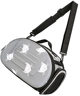Hohopeti Cat Carrier Rucksack Atmungsaktive Tragetasche Für Katzen Tragbar Und Faltbar Für Outdoor-aktivitäten Wandern Und Einkaufen