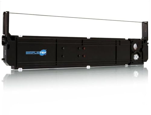 SIMPLETEK - Ruban compatible avec Oki ML 393 395 3410 09002311 noir imprimante à aiguilles
