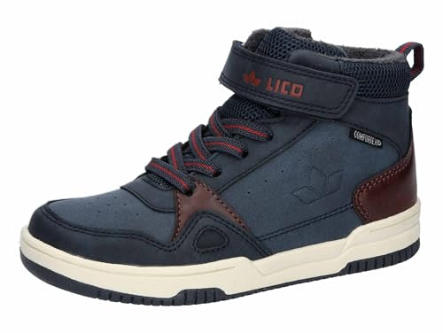 Lico Reyner Vs Basket, Bleu Marine Bordeaux, 38 EU