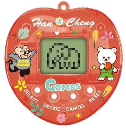 Gioco di animali domestici elettronici digitali, animale domestico digitale elettronico | Trailer chiave con 168 animali domestici, animali domestici digitali elettronici virtuali, nostalgico