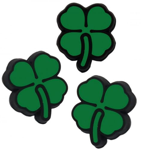 Generisch 3 Tennis Vibrationsdämpfer Kleeblatt Glück