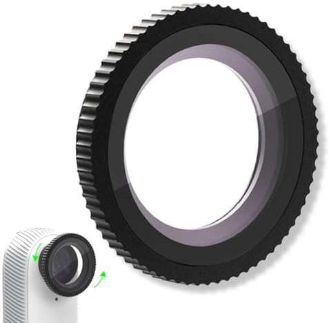 KEQAR Protezione Obiettivo, Compatibile con Insta360 GO 3S, Copriobiettivo per Action Camera, Anti-Caduta, Anti-Appannamento, Anti-Macchia, Anti-Graffio, Accessori Obiettivo