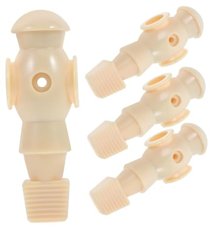 Kisangel 4 Piezas Figuras de Futbolín para Mesa Reemplazo Resistente de Resina Muñecos Ergonómicos para Fútbol de Mesa