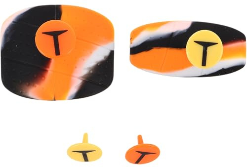 BELLIFFY 2 Pezzi Ausilio Impugnatura Golf in Silicone per Allenamento Presa Correttore Postura e Nastro Grip per Mazze da Golf Supporto Ergonomico Portatile per Uomini e Donne Pratica