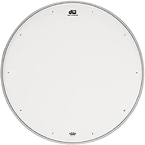Drum Workshop Snaredrum päls dubbel A vit ruggad 30 cm DRDHACW12