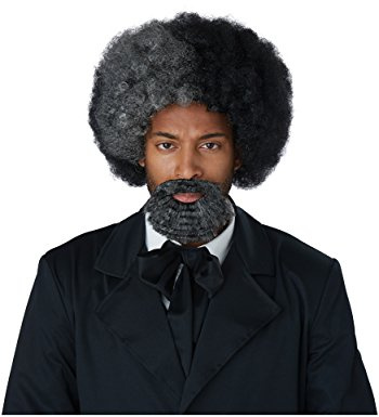 Frederick Douglass vuxen kostym kil och getat set