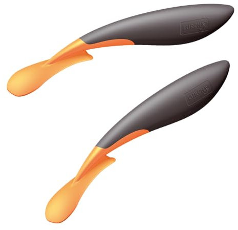 Lurch 510047 Orangenschäler mit Nylonklinge zum kinderleichten Schälen von Orangen 2er Set