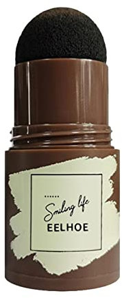 Kit per modellare le sopracciglia in polvere con stencil per sopracciglia, nero