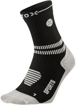 STOX Energy Socks Chaussettes de Contention Sports Basses Femme